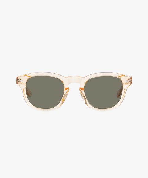 Clear frame sunglasses